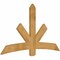 Ekena Millwork Alberta Rough Sawn Timber Gable Bracket, Western Red Cedar, 72"W x 42"H x 2"D x 6"F, 14/12 Pitch GBW072X42X0206ALB00RWR - alternate 2